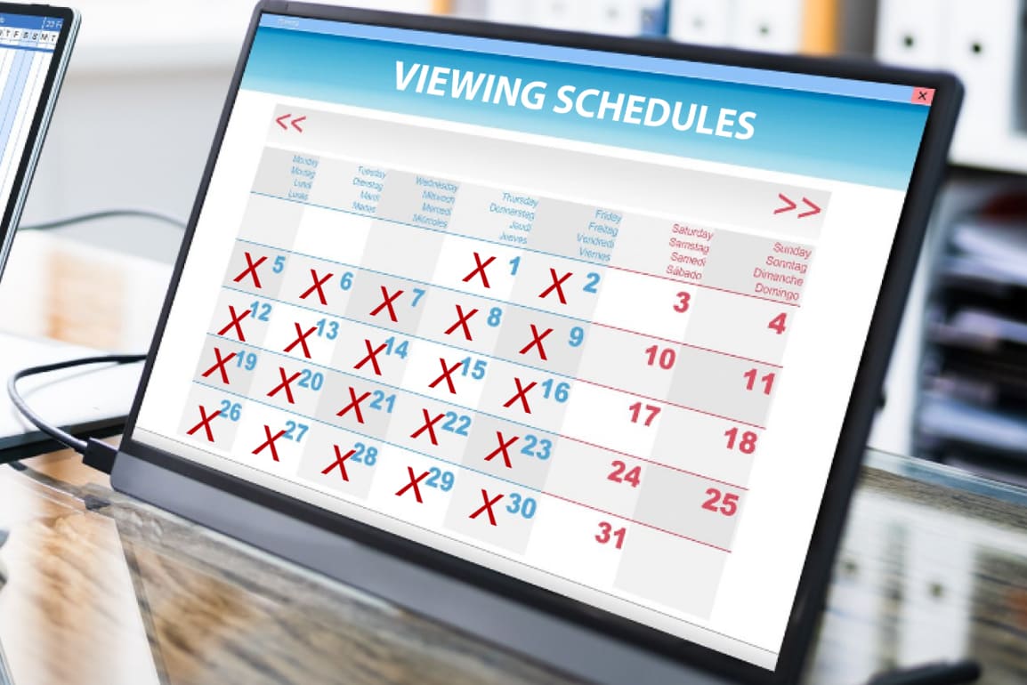 Viewing Times Restricted
